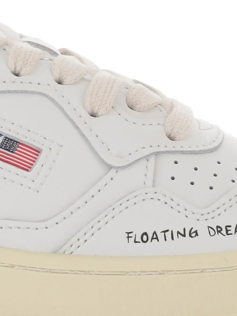 Autry Medalist Donna Sneakers Bianco/Limone
