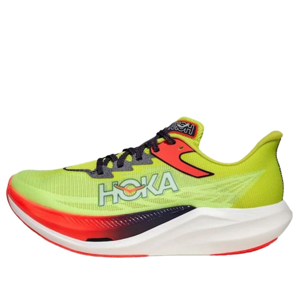 HOKA ONE ONE Rocket X 3 'Neon Yuzu Cerneală de Sepie'