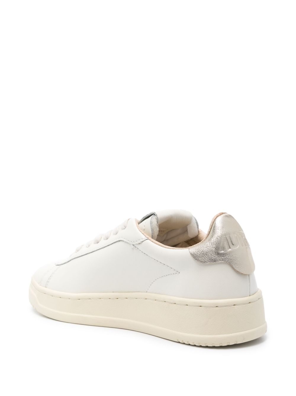 Autry Dallas Donna Sneakers Bianco/Oro