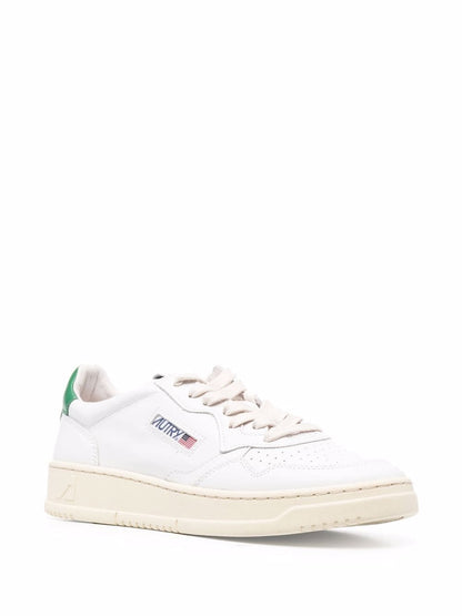 Autry Medalist Scarpa Bianco-Verde Uomo