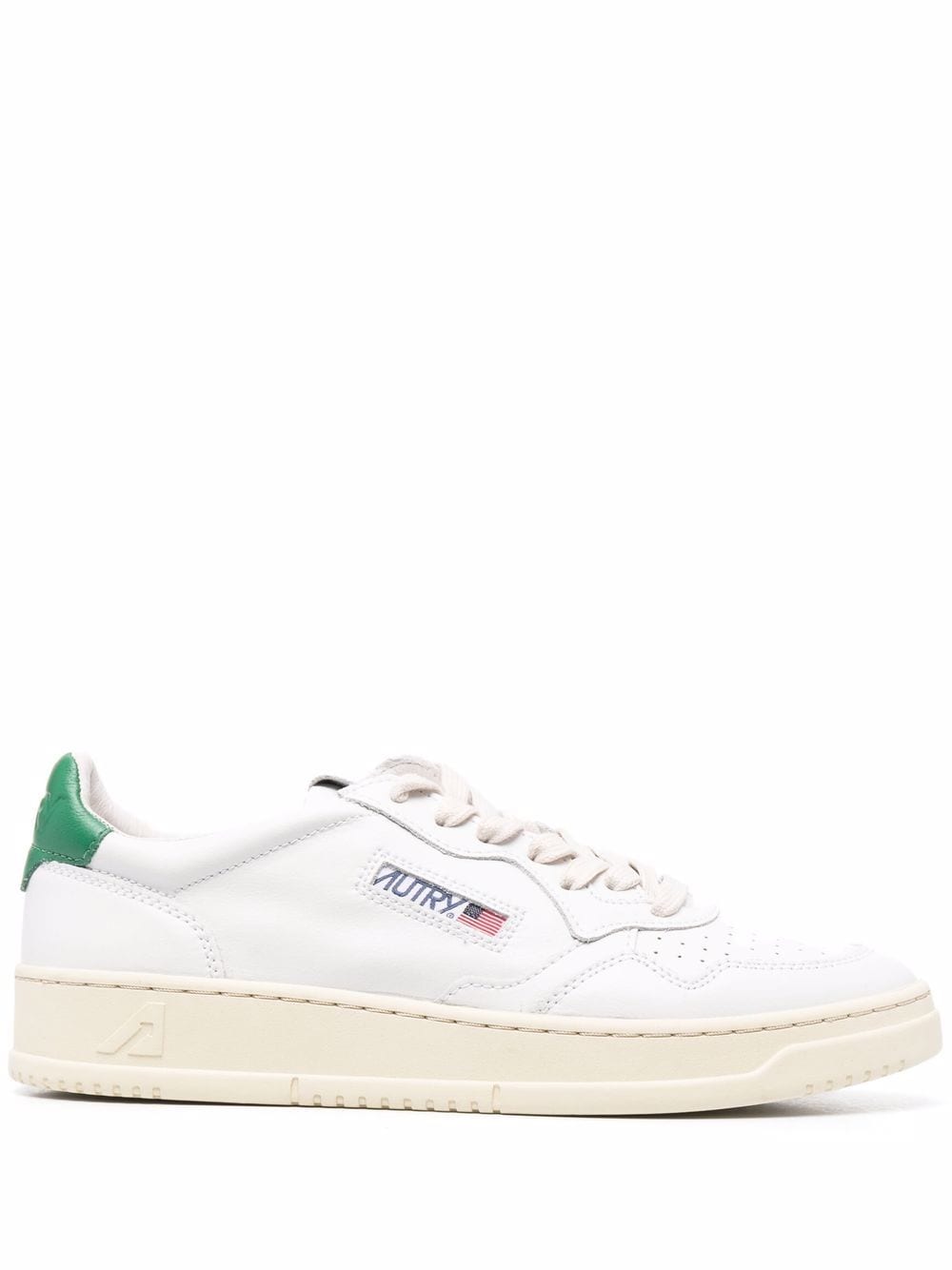 Autry Medalist Scarpa Bianco-Verde Uomo