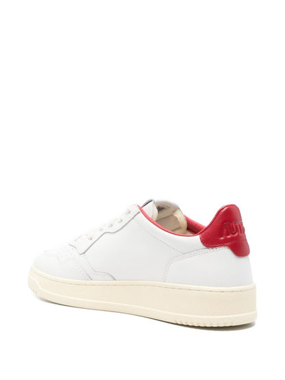 Autry Medalist Scarpa Bianco-Rosso Uomo