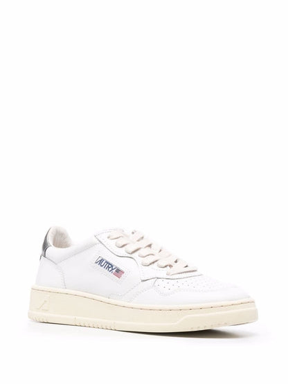 Autry Scarpa Bianco-Argento Donna Medalist