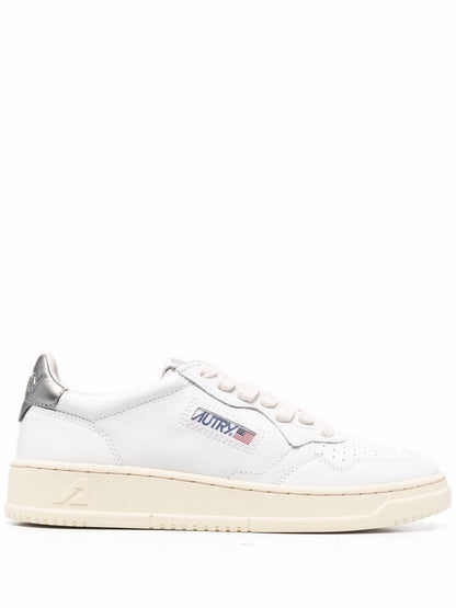 Autry Scarpa Bianco-Argento Donna Medalist