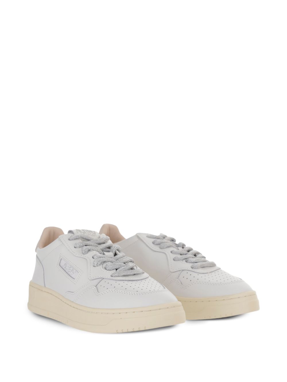 Autry Medalist Donna Sneakers Bianco/Argento