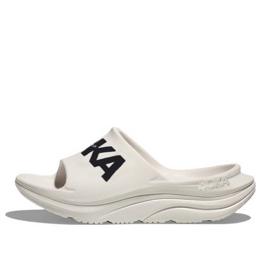 HOKA ONE ONE Ora Athletic Slides 'Blanco Negro'