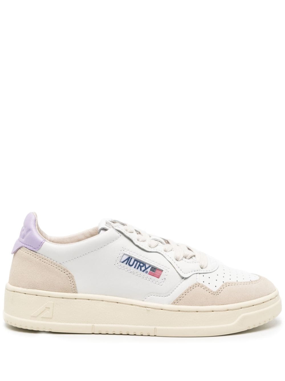 Autry Scarpa Bianco Lilla Donna Medalist Low