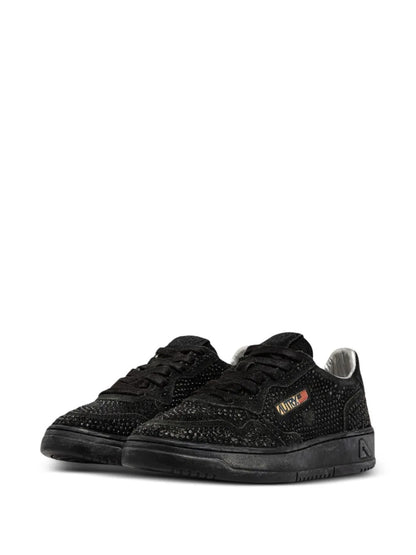 Autry Scarpa Nero Donna Medalist Strass