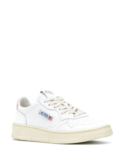 Autry Scarpa Bianco Rosa Donna Medalist Low